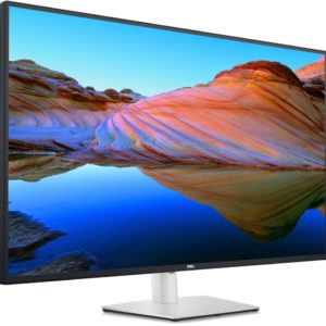Монитор Dell U4323QE, 42.5″, 4K UltraSharp AG, IPS, (3840×2160), HDMI, DP, USB-C Hub, USB 3.2, RJ-45, високоговорители, ComfortView, Audio line-out, Height Adjustable, Pivot, Swivel, Tilt, Black